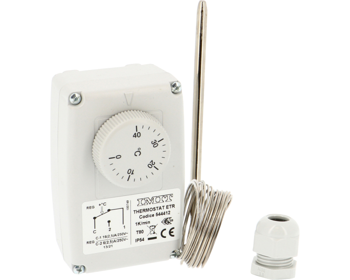 Thermostat étanche avec sonde déportée jusqu'à 10 M