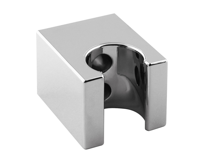 Support de douche carré au design réglable fabriqué en ABS avec finition  chromée Imex - Habitium®